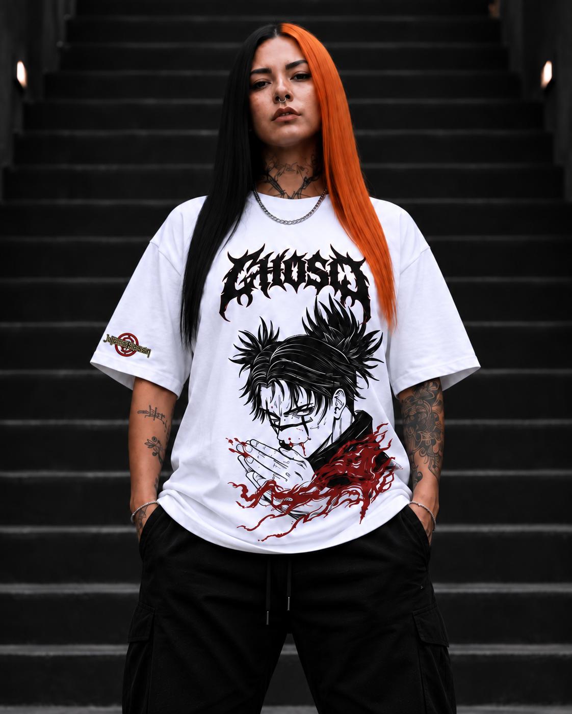 Choso Blood Ritual Oversize Tee