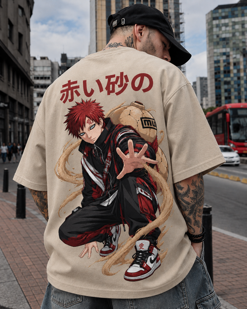 Gaara Red Sand Oversize Tee