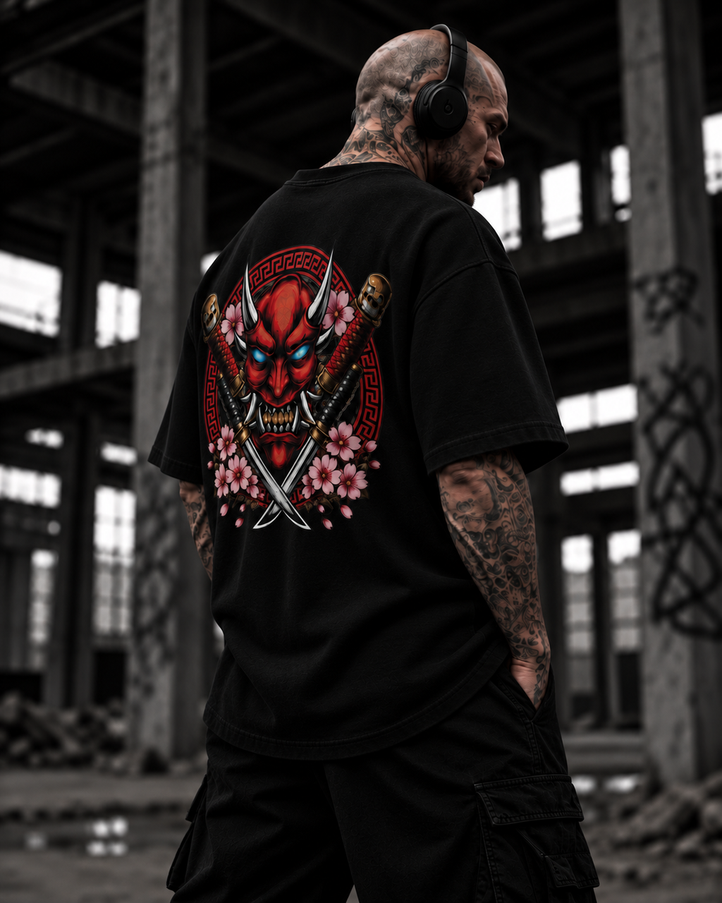 Oni Sakura Oversize Tee